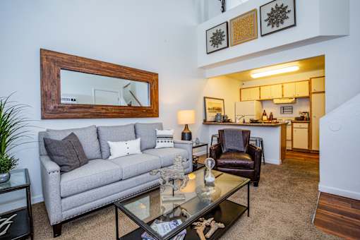 Living Room in SLC Apartments