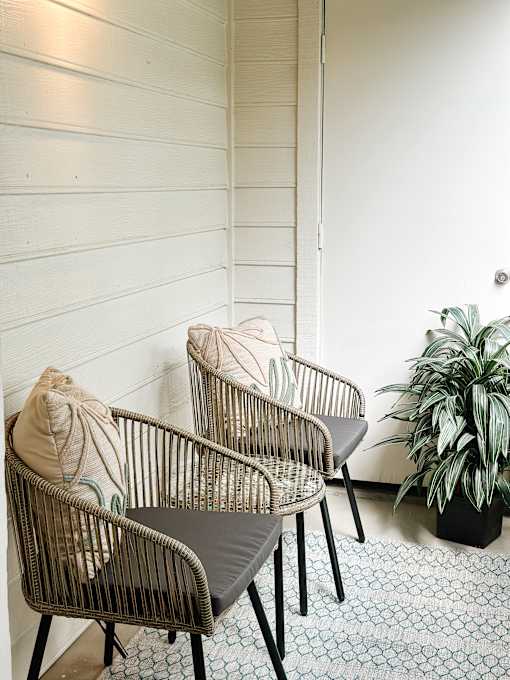 Patio Balcony at Apartment Homes in Smyrna GA 30082