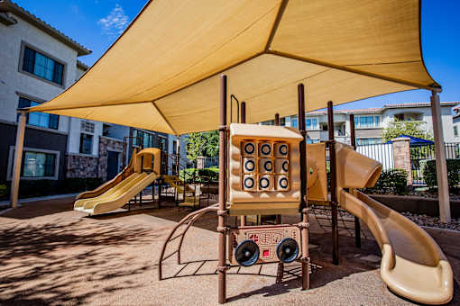 Children's Playground at Las Vegas Apartments Near the Strip