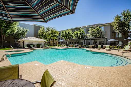 Pool Sundeck at Luxury Apartments Mesa