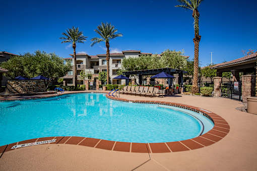 Pool Sundeck at Las Vegas Apartments near I-215