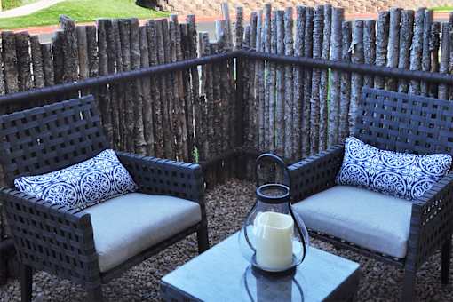 Downtown Santa Fe Apartments with private pet friendly patios
