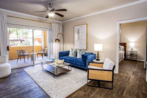 Spacious Living Room at Apartments in Glendale AZ