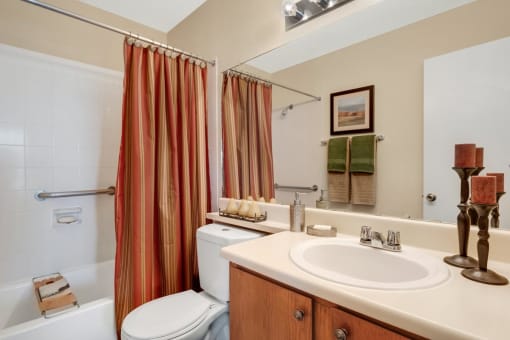 Bathroom at ABQ Apts for Rent