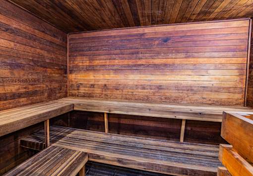 Indoor Sauna at SLC Apartments Near Me