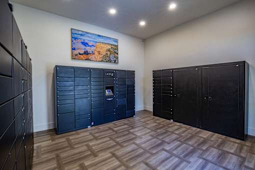 Secure Package Receiving Lockers for Residents at Safe Apartments to Rent in Las Vegas Nevada