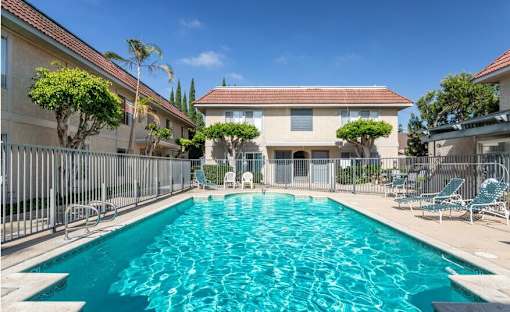 Pool View at Lido Apartments - 241 Avocado St, Costa Mesa