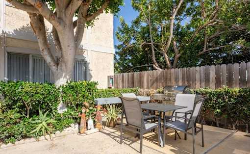 Grill And Patio at Lido Apartments - 241 Avocado St, Costa Mesa