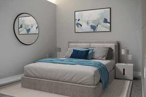 Alcove bedroom