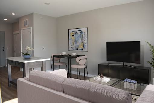 Studio living room