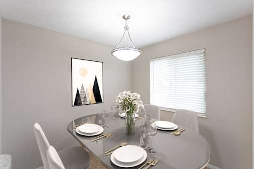 Elegant Dining Space at Chinoe Creek Apartments, Lexington, KY, 40502