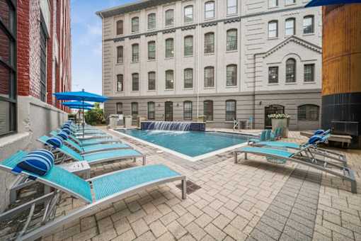 Pool With Sundecks at The Locks, Virginia, 23219