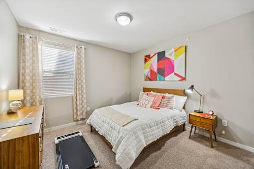 Spacious Bedroom at AMP Apartments, Kentucky