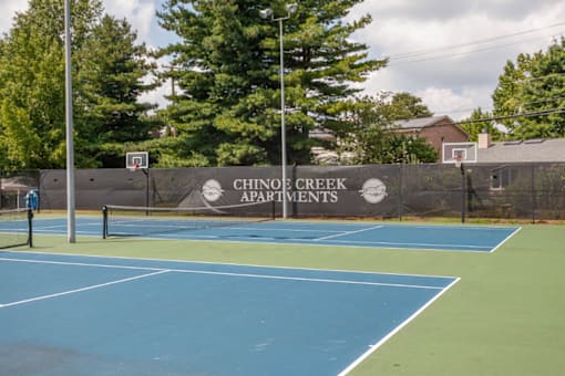 World-Class Tennis Court at Chinoe Creek Apartments, Kentucky, 40502