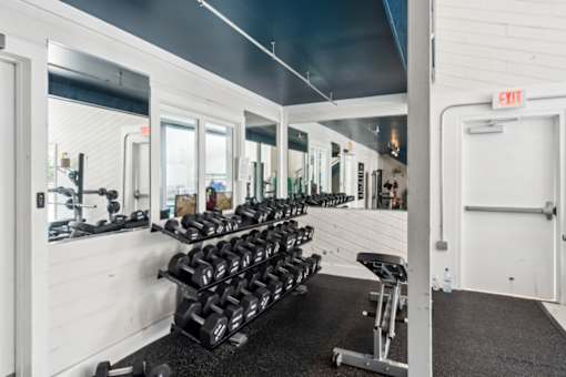 Gym at Linkhorn Bay Apartments, Virginia