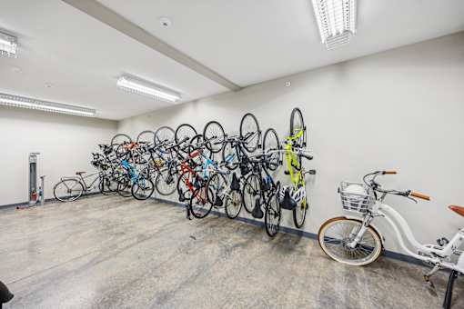 Bike Storage at AMP Apartments, Louisville, KY, 40206