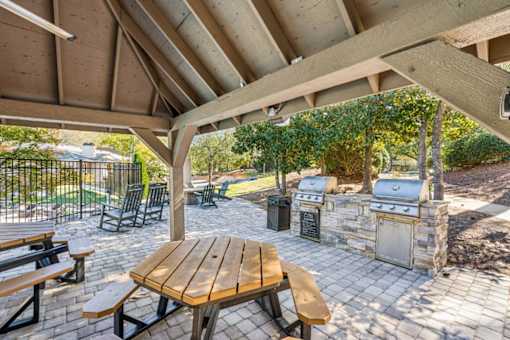Community Grill Stations at Park Ridge Estates, North Carolina