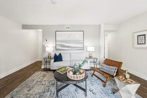 Modern Living Area at Linkhorn Bay Apartments, Virginia Beach, 23451