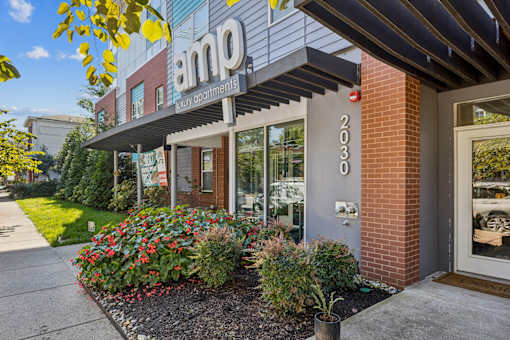 Property Entrance View at AMP Apartments, Kentucky
