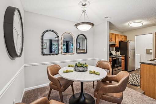 Dining Room at Park Ridge Estates, Durham, North Carolina