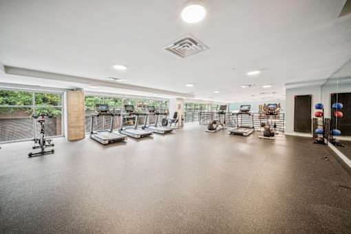 Gym at The Locks Tower, Richmond, Virginia