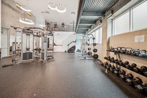 Fitness Center at The Locks Tower, Richmond, Virginia
