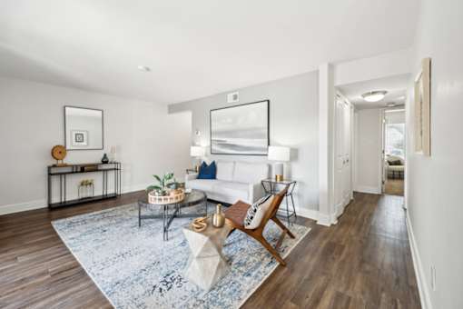 Modern Living Area at Linkhorn Bay Apartments, Virginia Beach, VA, 23451