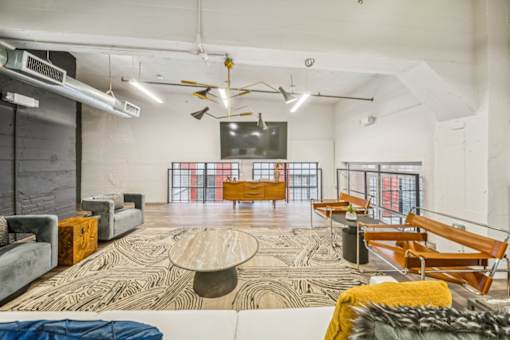 Loft Lounge Area at The Locks, Richmond, 23219