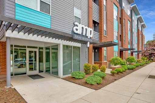 Main Entrance To Property at AMP Apartments, PRG Real Estate, Kentucky, 40206