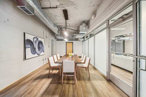 A conference room at The Locks, Virginia