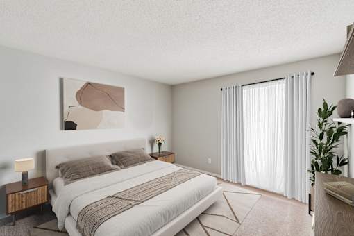 Spacious Bedroom at Chapel View, North Carolina