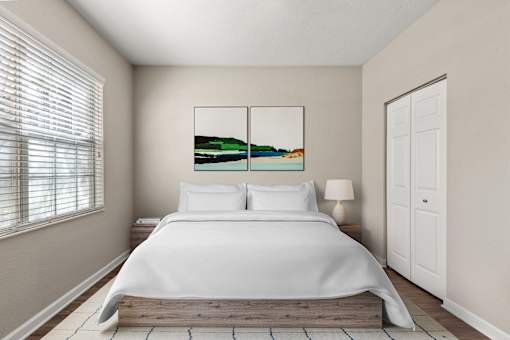 1 Bedroom Floor Plan  at Citrus Tower Apartments Clermont, FL