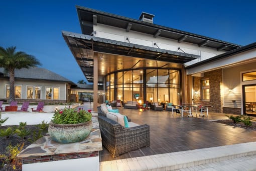 Spacious Outdoor Patio at The Loree, Jacksonville, FL, 32256