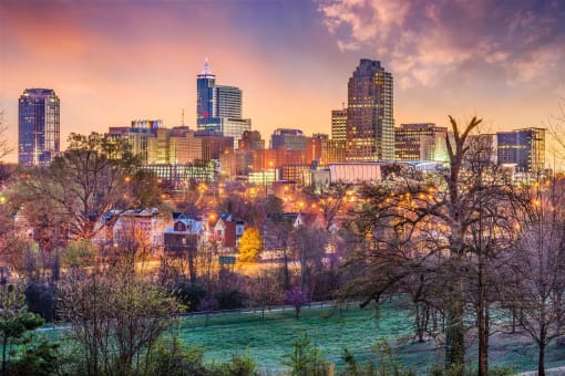 Panoramic View Of City at Woodcreek Apartments, North Carolina, 27511
