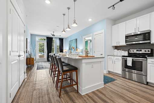 Kitchen Area  at Palm Crossing Apartments Winter Garden FL