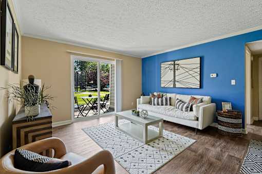Living Room Area at The Grove at Lyndon Louisville KY