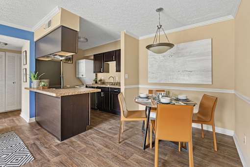 Kitchen Area at the Grove at Lyndon Apartments Louisville, KY
