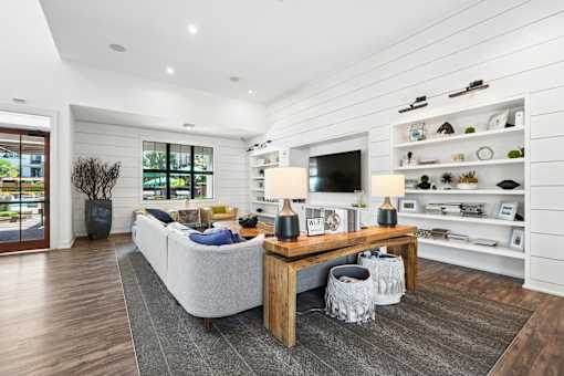 Modern Lounge Area  at Palm Crossing Apartments Winter Garden FL