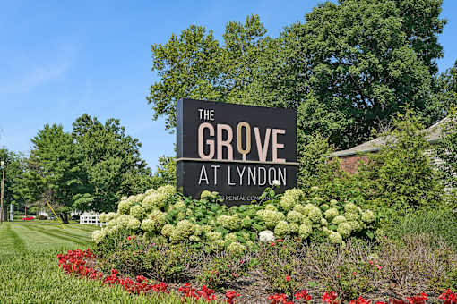 The Grove at Lyndon Entry Sign