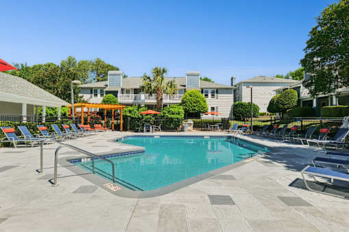 Swimming Pool at Palmetto Place Apartments