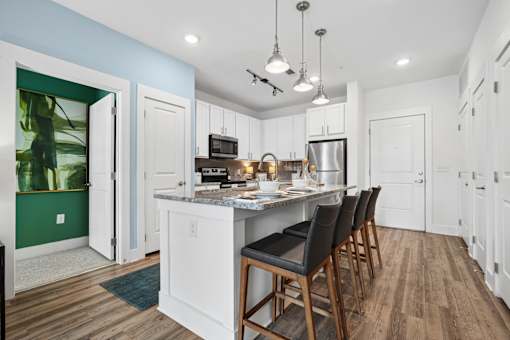 Kitchen Area  at Palm Crossing Apartments Winter Garden FL