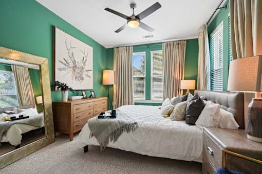 Primary Bedroom  at Palm Crossing Apartments Winter Garden FL