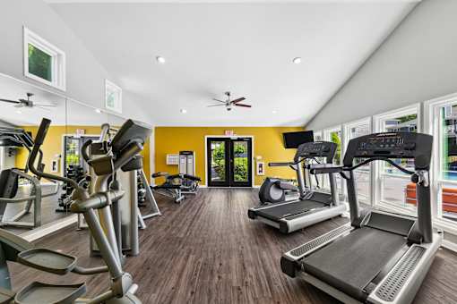Fitness Center at Palmetto Place Apartments