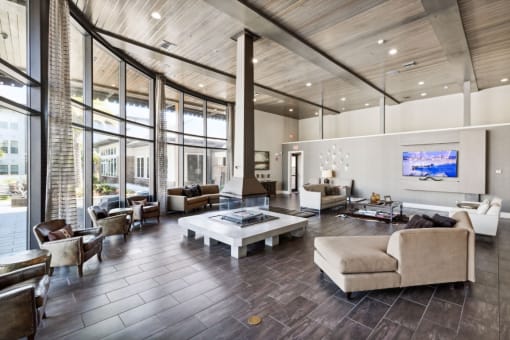 Resident Lounge Area at The Loree, Jacksonville, FL, 32256