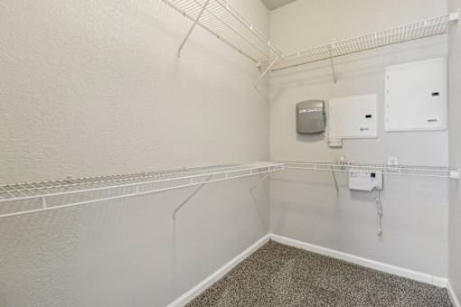 Open Walk-In Closet at Mission Hills Apartments, Texas, 78258