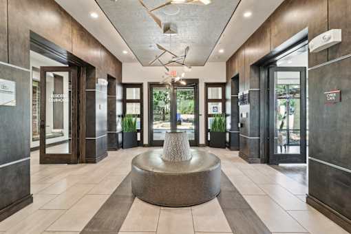 Entrance to Leasing Office at Park at Rialto Apartments, San Antonio