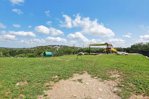 Fenced Dog Park  at Overlook at Stone Oak Park Apartments, San Antonio, 78258