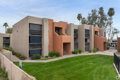 Exterior Building at Candela Park Apartments, Mesa, AZ