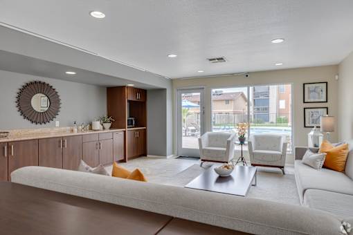 Inside of Leasing Office at Candela Park Apartments, Mesa, AZ
