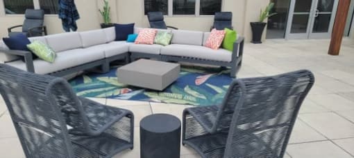 Sky Lounge Area - Rooftop at District at Medical Center, San Antonio, 78229
